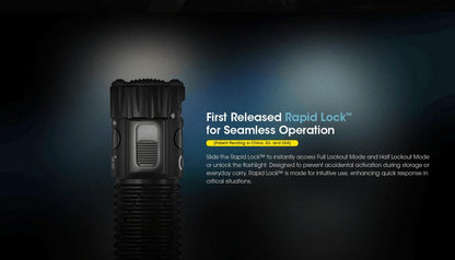 Lampe Torche Nitecore EDC33 – 4000 Lumens - Rechargeable  NYCTALOPE  