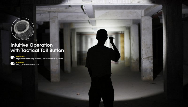 Lampe Torche Nitecore EDC33 – 4000 Lumens - Rechargeable  NYCTALOPE  