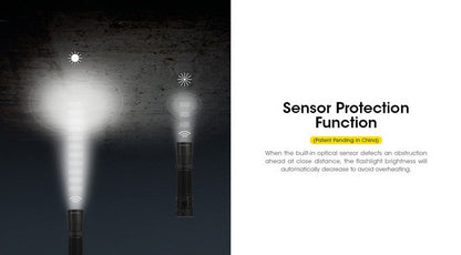 Lampe Torche Nitecore EDC35 - 5000 Lumens rechargeable  NYCTALOPE  