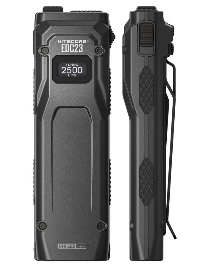 Lampe Torche Nitecore EDC23 - 2500 Lumens rechargeable  NYCTALOPE  