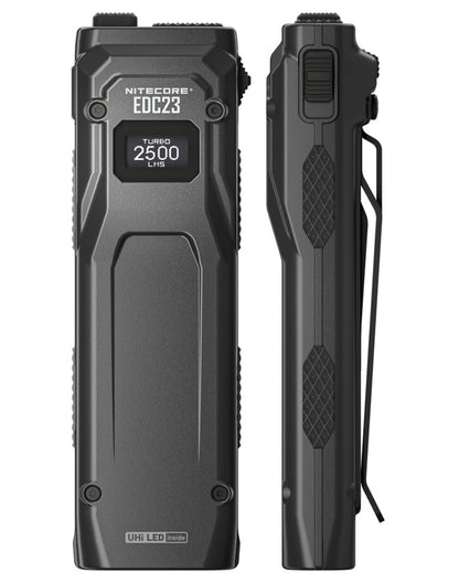 Lampe Torche Nitecore EDC23 - 2500 Lumens rechargeable  NYCTALOPE  