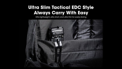 Lampe Torche Nitecore EDC23 - 2500 Lumens rechargeable  NYCTALOPE  