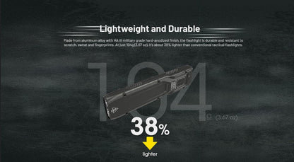 Lampe Torche Nitecore EDC25 - 3000 Lumens rechargeable  NYCTALOPE  