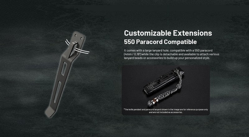 Lampe Torche Nitecore EDC25 - 3000 Lumens rechargeable  NYCTALOPE  