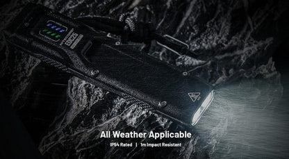 Lampe Torche Nitecore EDC25 - 3000 Lumens rechargeable  NYCTALOPE  