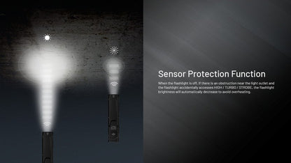 Lampe Torche Nitecore EDC27 UHi - 3100 Lumens rechargeable  NYCTALOPE  