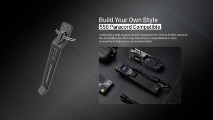 Lampe Torche Nitecore EDC27 UHi - 3100 Lumens rechargeable  NYCTALOPE  