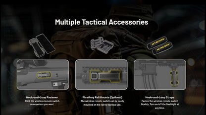 Lampe Torche Nitecore MH40 PRO - 3500 Lumens - Interrupteur sans fil  NYCTALOPE  