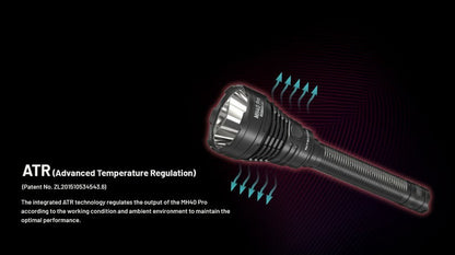 Lampe Torche Nitecore MH40 PRO - 3500 Lumens - Interrupteur sans fil  NYCTALOPE  