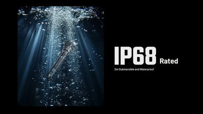 Lampe Torche Nitecore MH40 PRO - 3500 Lumens - Interrupteur sans fil  NYCTALOPE  