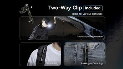 Lampe Torche Nitecore MT1A PRO - 800 Lumens  NYCTALOPE  