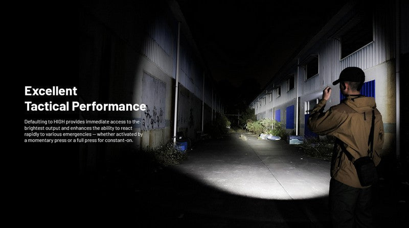 Lampe Torche tactique Nitecore MT1C PRO - 1800Lumens  NYCTALOPE  