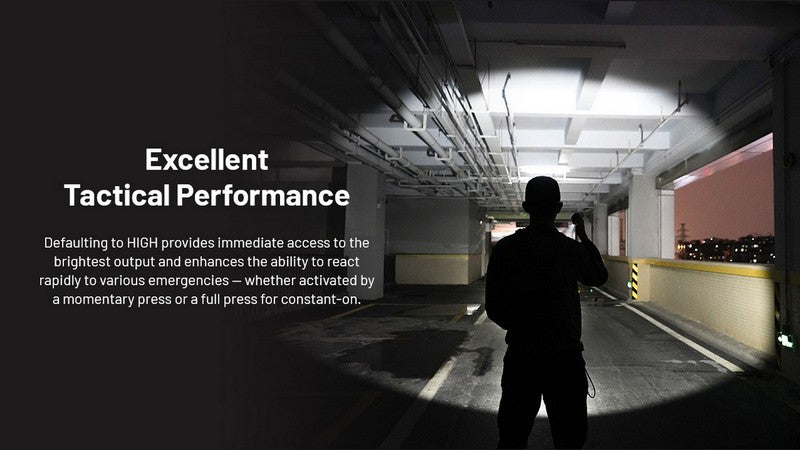 Lampe Torche tactique Nitecore MT2C PRO - 1800Lumens  NYCTALOPE  