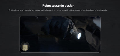 Lampe Torche Olight Warrior Ultra - 2500 Lumens - Performances tactiques supérieures - NYCTALOPE