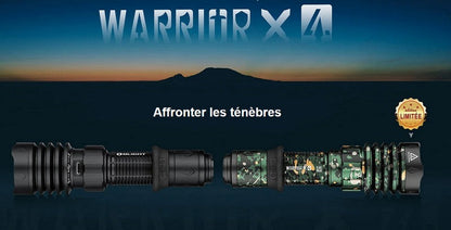 Lampe Torche Olight WARRIOR X4 Kit - 2600 Lumens - Noire  NYCTALOPE  