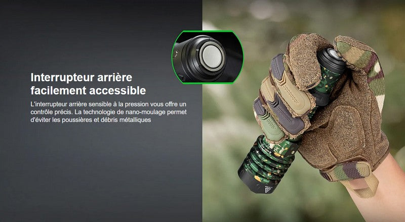 Lampe Torche Olight WARRIOR X4 - 2600 Lumens  NYCTALOPE  