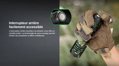 Lampe Torche Olight WARRIOR X4 Kit - 2600 Lumens - Noire  NYCTALOPE  