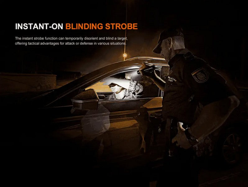 Lampe Torche Tactique Fenix PD36R V2.0 – 1700 Lumens - Rechargeable  NYCTALOPE  