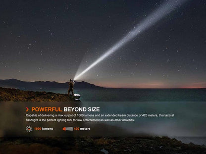 Lampe Torche Fenix TK11R - 1600 Lumens - rechargeable  NYCTALOPE  