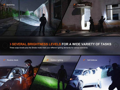 Lampe Torche Fenix TK11R - 1600 Lumens - rechargeable  NYCTALOPE  