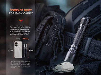 Lampe Torche Fenix TK11R - 1600 Lumens - rechargeable  NYCTALOPE  