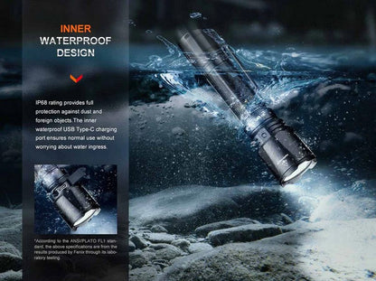 Lampe Torche Fenix TK11R - 1600 Lumens - rechargeable  NYCTALOPE  