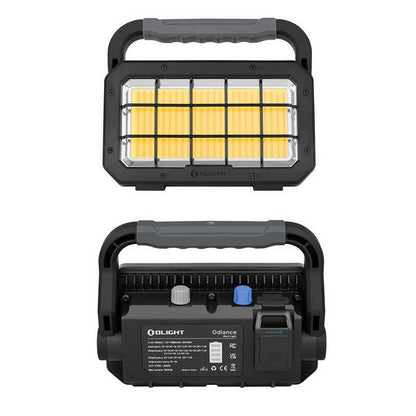 Lampe de travail lanterne Olight Odiance - 3000 Lumens projecteur rechargeable  NYCTALOPE  