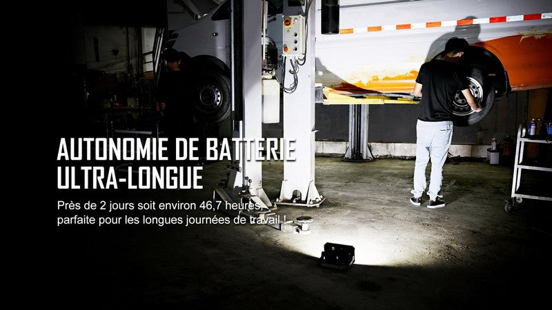 Lampe de travail lanterne Olight Odiance - 3000 Lumens projecteur rechargeable  NYCTALOPE  