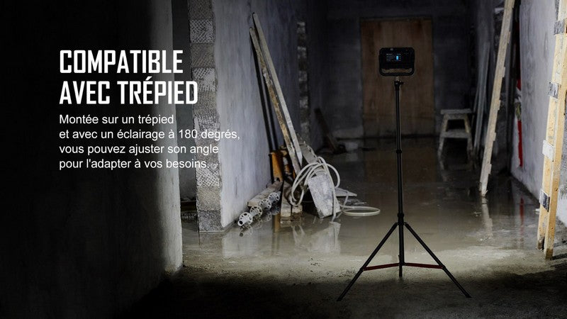 Lampe de travail lanterne Olight Odiance - 3000 Lumens projecteur rechargeable  NYCTALOPE  