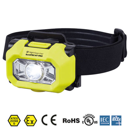 Lampe Frontale Nightsearcher Sigma Pro - 220 Lumens - Zone 0 - Lampe ATEX - NYCTALOPE
