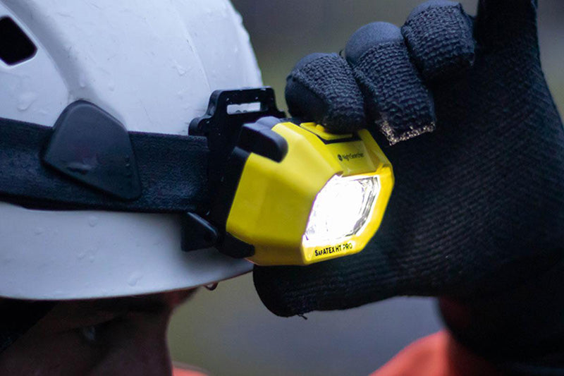 Lampe Frontale Nightsearcher Sigma Pro - 220 Lumens - Zone 0 - Lampe ATEX - NYCTALOPE