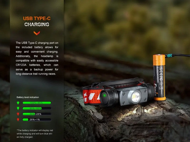 Lampe Frontale Fenix HM62T M Magma - 1200 Lumens  NYCTALOPE  