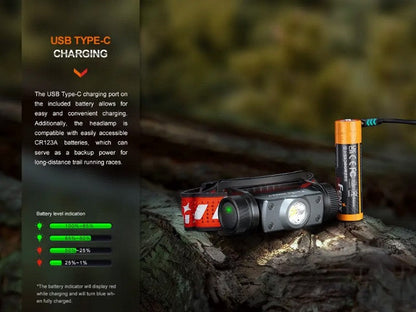 Lampe Frontale Fenix HM62T M Magma - 1200 Lumens  NYCTALOPE  