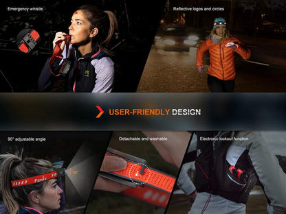 Lampe Frontale Fenix HM62T M Magma - 1200 Lumens  NYCTALOPE  