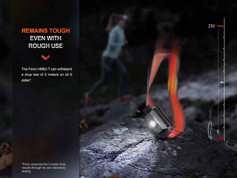 Lampe Frontale Fenix HM62T M Magma - 1200 Lumens  NYCTALOPE  