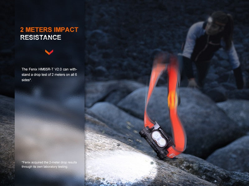 Lampe Frontale Fenix HM65R-T – 1500 Lumens  NYCTALOPE  