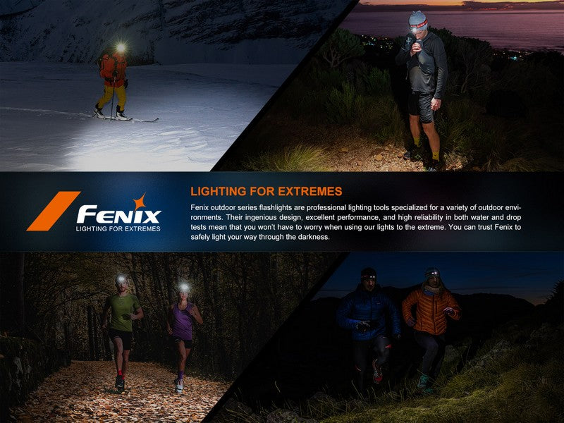 Lampe Frontale Fenix HM65R-T – 1500 Lumens  NYCTALOPE  