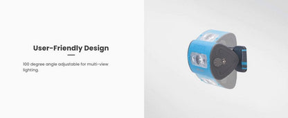 Nextorch TrekStar - lampe frontale légère 220 Lumens avec lumière rouge  NYCTALOPE  