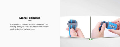 Nextorch TrekStar - lampe frontale légère 220 Lumens avec lumière rouge  NYCTALOPE  