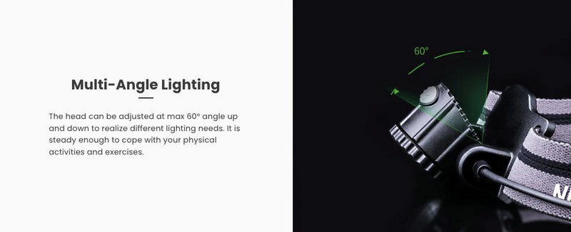 Nextorch myStar R - lampe frontale rechargeable 760 Lumens Focusable  NYCTALOPE  