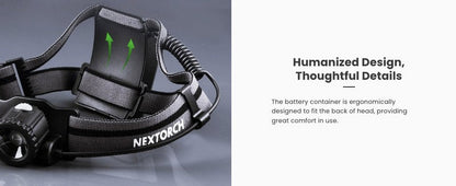 Nextorch myStar R - lampe frontale rechargeable 760 Lumens Focusable  NYCTALOPE  