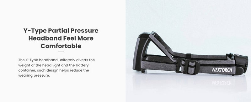 Nextorch myStar R - lampe frontale rechargeable 760 Lumens Focusable  NYCTALOPE  
