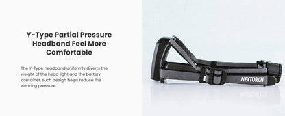 Nextorch myStar R - lampe frontale rechargeable 760 Lumens Focusable  NYCTALOPE  