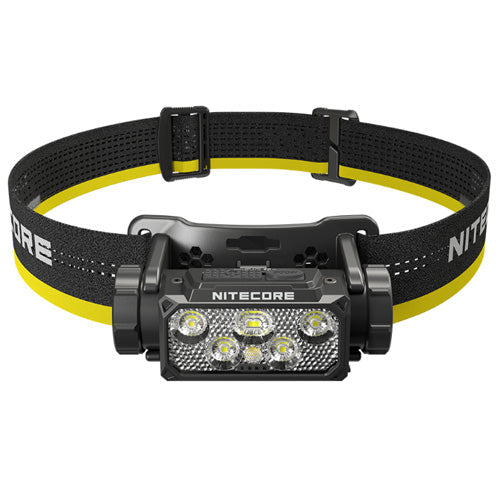 Lampe frontale Nitecore HC60 UHE 1600 Lumens rechargeable USB-C - Lumière rouge  NYCTALOPE  