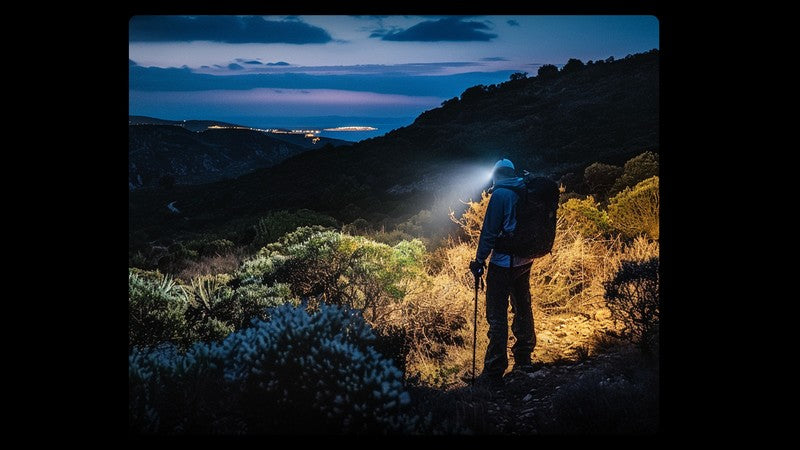 Lampe frontale Nitecore HC60 UHE 1600 Lumens rechargeable USB-C - Lumière rouge  NYCTALOPE  