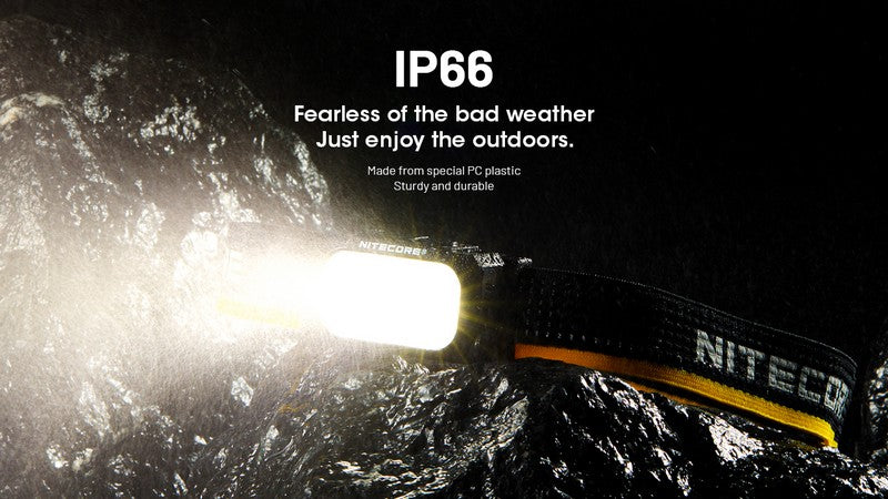 Lampe Frontale Nitecore NU25 MCT – 400 Lumens rechargeable - NYCTALOPE