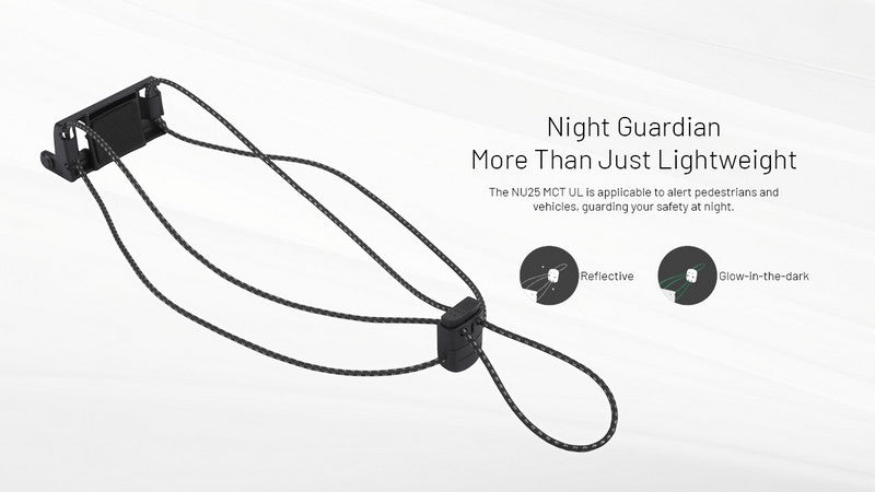 Lampe Frontale Nitecore NU25 MCT UL – 400 Lumens - NYCTALOPE