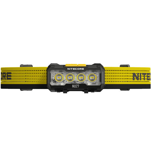 Lampe frontale Nitecore NU27 - 600 Lumens rechargeable  NYCTALOPE  
