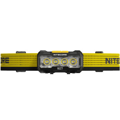 Lampe frontale Nitecore NU27 - 600 Lumens rechargeable  NYCTALOPE  