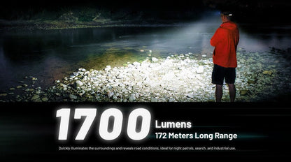 Lampe Frontale Nitecore NU45 – 1700 Lumens  NYCTALOPE  